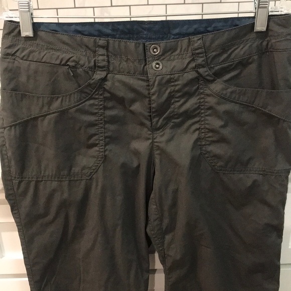 REI Pants & Jumpsuits Rei Womens Hiking Pants Size Petite Gray Snap